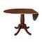 International Concepts Round 42 in Round Dual Drop Leaf Pedestal Table, 29.5 inH, Espresso, 42 W, 42 L, 29.5 in H, Wood K581-42DPT - alternate 2